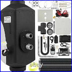 12V 5KW Chauffage Diesel Air Heater Kit avec Télécommande LCD pour Bateau Camion