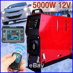 12V 5KW LCD Air Diesel chauffage 5000W pour camions/Motor-homes/bateaux/Bus