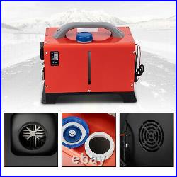 12V 8000W Diesel Air Heater Chauffage Voiture pour Bateaux Motorhome Camion LCD