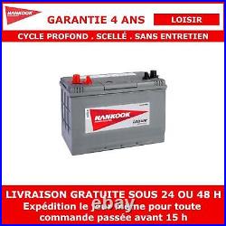 12V 90Ah Batterie Décharge Lente Pour Caravane, Camping Car et Bateau DC27