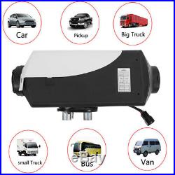 12V Diesel Air Heater Voiture Chauffage 5000W Pour Bateaux Camions Motorhome RV
