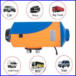 12V5KW Diesel Air Heater Chauffage Voiture Pour Bateaux Motorhome Car Camions RV