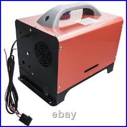 12v 5000w Diesel Air Heater Chauffage Voiture Pour Bateaux Motorhome Camion Lcd