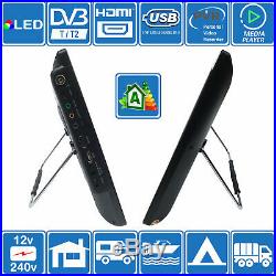 14 Pouce 12V & 240V LCD TV Tnt HD USB & Pvr Idela pour Mobile-Home Bateaux Etc