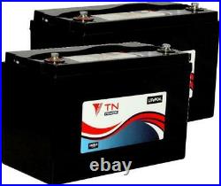 2x TN Power 12V 100Ah Lithium Batteries pour Caravane Camping Car Bateau