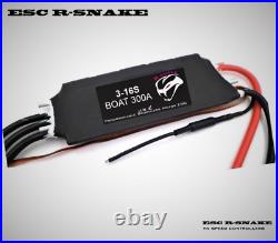 300A Bateau Watercooled ESC 3-16S R-Snake pour Moteurs Brushless + Liaison USB