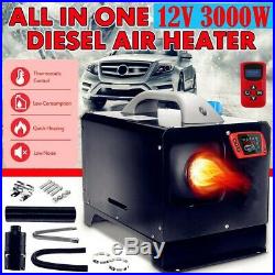 3KW Diesel Air Heater Robinet de chauffage 12V pour bateau voiture v7