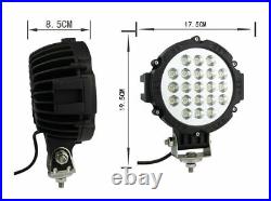 4x 63W 12/24V LED Phare de Travail Spot Lampe pour Camion ATV SUV Moto Bateau