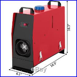 5KW 12V Chauffage Diesel Air Heater Avec Commutateur Pour Camion Bateau Voiture