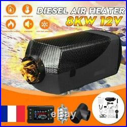 8KW Diesel Air Heater Robinet de chauffage 12V pour bateau voiture 88