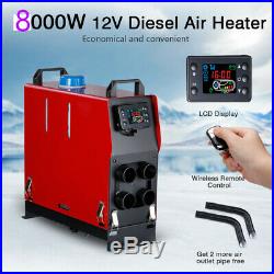 8KW Diesel Air Heater Robinet de chauffage 12V pour bateau voiture Réchauffeur