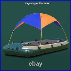 Abat-soleil pliant auvent bateau pour bateaux gonflables et kayaks installation