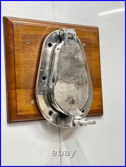 Ancienne fenêtre de hublot murale en métal aluminium pour bateau nautique ave