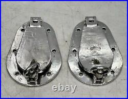 Ancienne fenêtre de hublot murale en métal aluminium pour bateau nautique ave