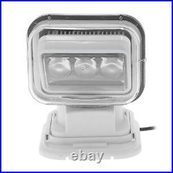 BROLEO Projecteur LED 6500LM DC 9-24V Projecteur De Recherche Pour Bateaux De