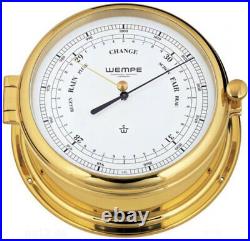 Barometer Admiral II Laiton De Wempe, Baromètre pour Bateau, Yacht