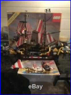 Bateau Pirates LEGO 6285 Black Seas Barracuda de 1989 pour pièces ou à compléter