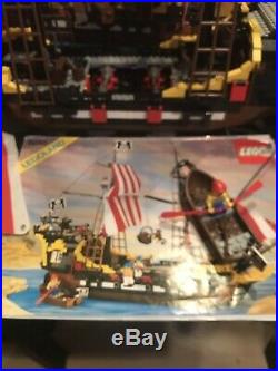 Bateau Pirates LEGO 6285 Black Seas Barracuda de 1989 pour pièces ou à compléter