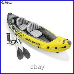 Bateau gonflable pour 2 personnes, Kayak, canot de Sport, en Pvc, avec siège et