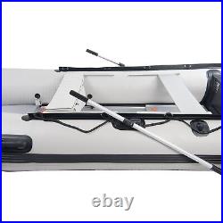 Bateau pneumatique à rames 380 cm NEMAXX pour 6+1 personnes bateau de pêche
