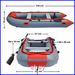 Bateau pneumatique gonflable, kayak canoe pour 5 personnes, bateau gonflable