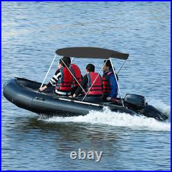 Bateaux gonflables Canopy Sun Shade Canoe Bimini Top Cover pour Kayak Dinghy