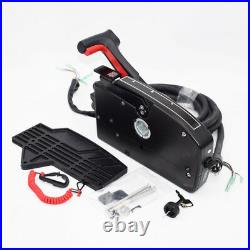 Boat Motor Side Outboard Mount Remote Control Box With 8 Pin For Mercury/Mariner