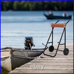 Chariot à moteur de bateaux Élément de pêche pour transporter un moteur Bateaux