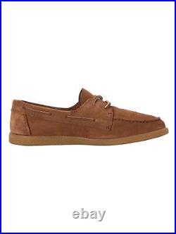 Clarks Pour des hommes Chaussure bateau en daim Clarkbay Go, marron