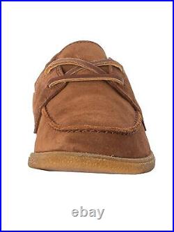 Clarks Pour des hommes Chaussure bateau en daim Clarkbay Go, marron