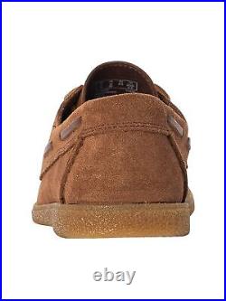 Clarks Pour des hommes Chaussure bateau en daim Clarkbay Go, marron