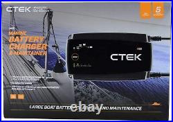 Ctek Chargeur de Batterie M25 EU 12V 25Amps pour Gros Bateaux Batteries 500Ah