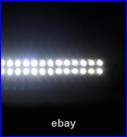 Droit LED Barre Lumineuse 78.7cm 180W Toit Spot Cross DRL Conduite Pour Bateau