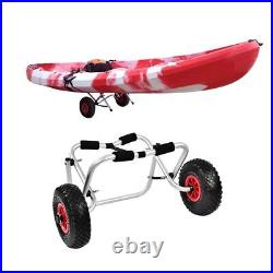 GOTOTOP Chariot Kayak pliable 80 kg chariot pour bateaux 2 roues pliable supp