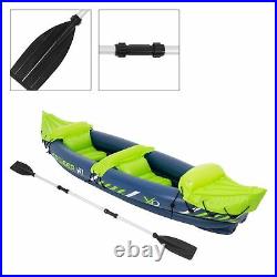 Kayak gonflable Cruiser X1 pour 2 personnes pagaie double bateau d'air de loisir