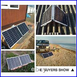 Kit Panneau solaire pliable Idéal pour bateau, camping-car, véhicule divers, mer
