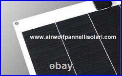 Kit de panneau solaire flexible Sunpower 100W pour camping-car bateau 1170x360m