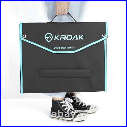 Kroak Pliable portable panneau solaire 150W pour bateau caravane Camping VR