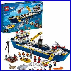 LEGO City Le bateau dexploration océanique 60266 Jouet pour Multicolore