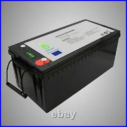 LiFePO4 24v 100Ah Batterie au Lithium pour Système Solaire Caravane et Bateau EU