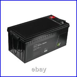LiFePO4 Lithium Batterie avec BMS 200Ah 12.8V pour DIY Solaire RV Bateau Camping