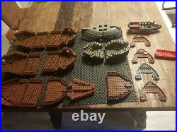 Lot lego Coques de Bateaux Pirates, accessoires pour compléter Bateaux pirates