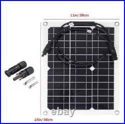 Panneau solaire 600W 18V, Kit de cellules, contrôleur 60A pour voiture bateau