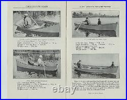 RARE 1927 Publicité Commerce catalogue-Cape Cod bateaux pour moteurs hors-bord