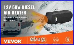 Réchauffeur Air Diesel 5kW 12V pour Véhicules Bateaux Camping-cars Camions RV