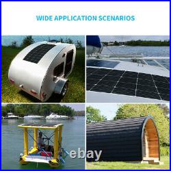 Renogy 175W 12V solaire Panneau Flexible monocristallin pour bateaux camping-car
