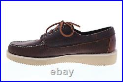 Sebago Askook Tum EVA chaussures bateau pour hommes en cuir brown