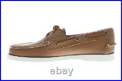 Sebago Portland Docksides chaussures bateau pour hommes en cuir marron