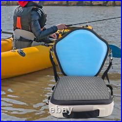 Siège De Canoë Gonflable Avec Dossier De Siège De Bateau De Kayak Pour
