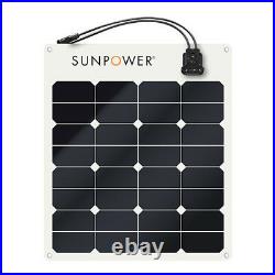 Sunpower Spr-E-Flex 50W 12V Semi-Flexible Panneau Solaire Pour Rv's, Bateaux